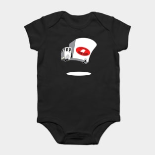 Just a White Van Man Baby Bodysuit